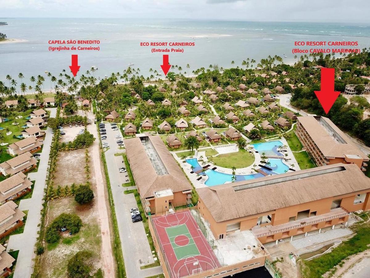 Praia Dos Carneiros Flat 120-Cm Eco Resort - Ao Lado Da Igrejinha Тамандаре Екстер'єр фото